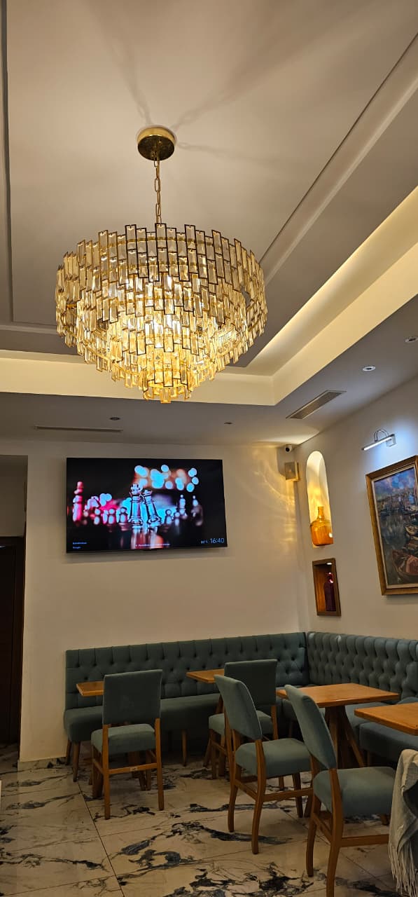 Salon intérieur du Café Fairouz